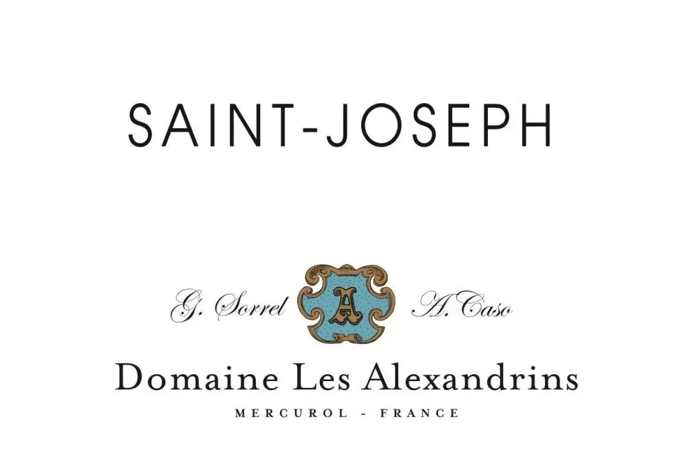 Saint-Joseph Rouge 2022 Maison Les Alexandrins
