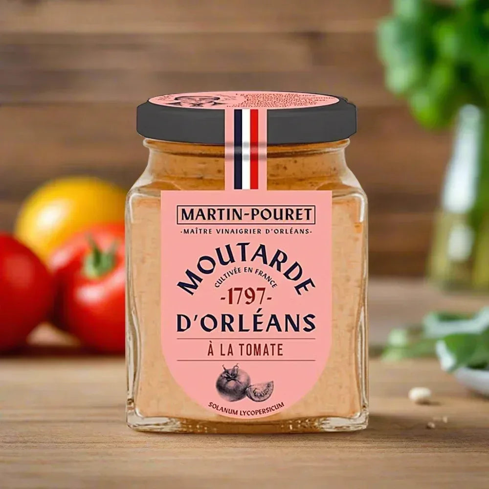 Sämiger Orléans Senf - mit Tomate Martin Pouret