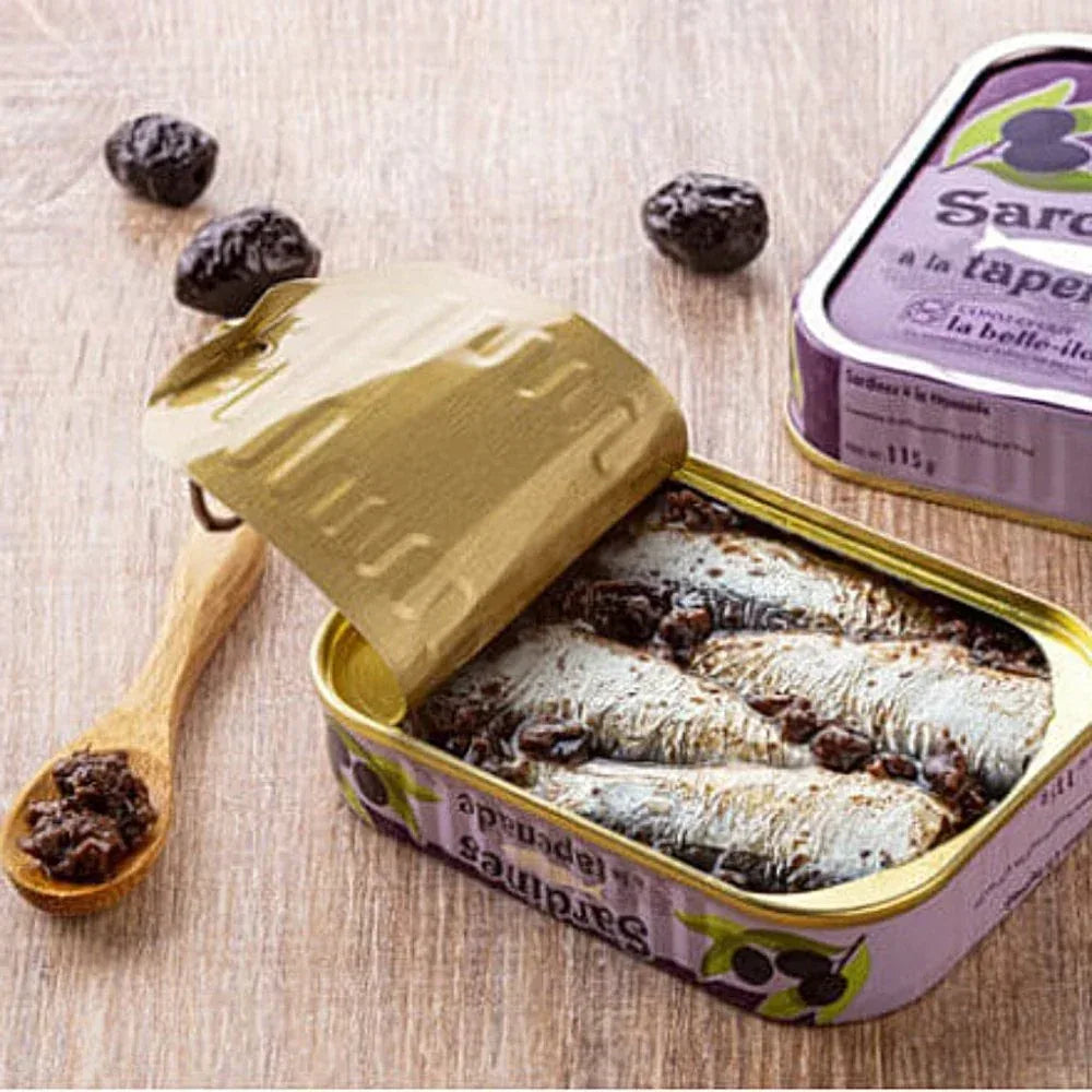Sardine mit Tapenade Belle Iloise