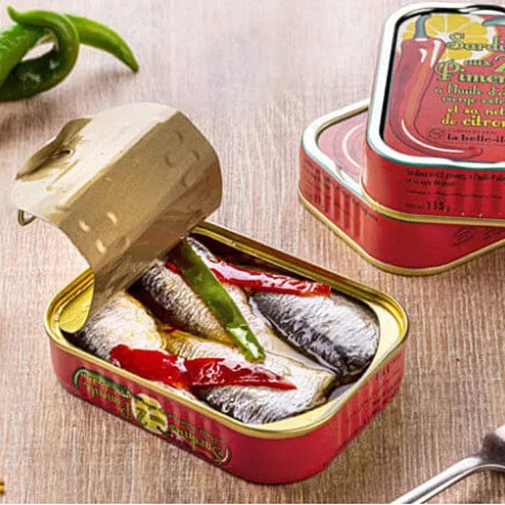Sardine mit zweifach Chili Belle Iloise