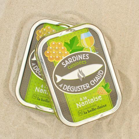 Sardinen à la Nantaise (mit Muscadet) zum Braten Belle Iloise
