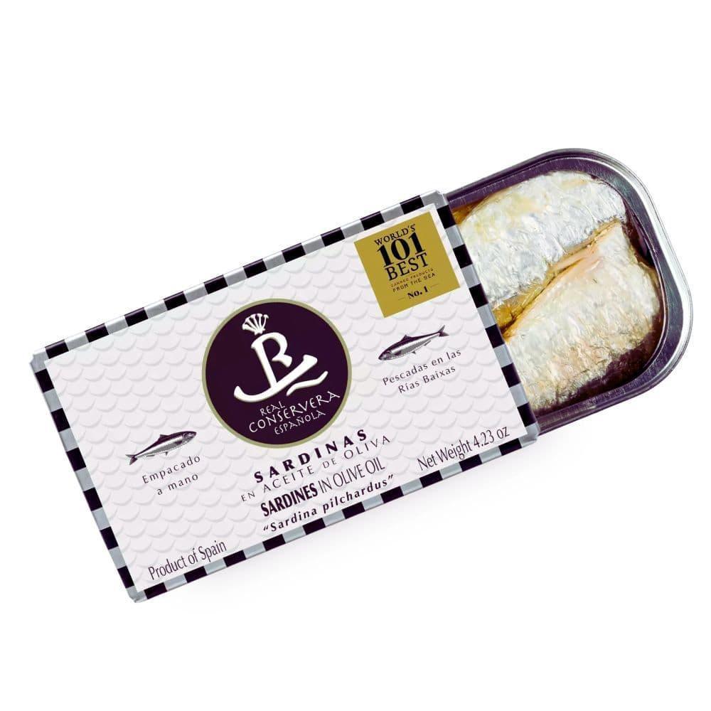 Sardinen aus Galicien mit Olivenöl (grosse Sardinen) Real Conservera Espanola