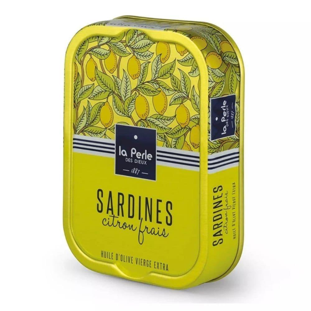 Sardinen in Olivenöl Vierge Extra und Zitrone Perle des Dieux