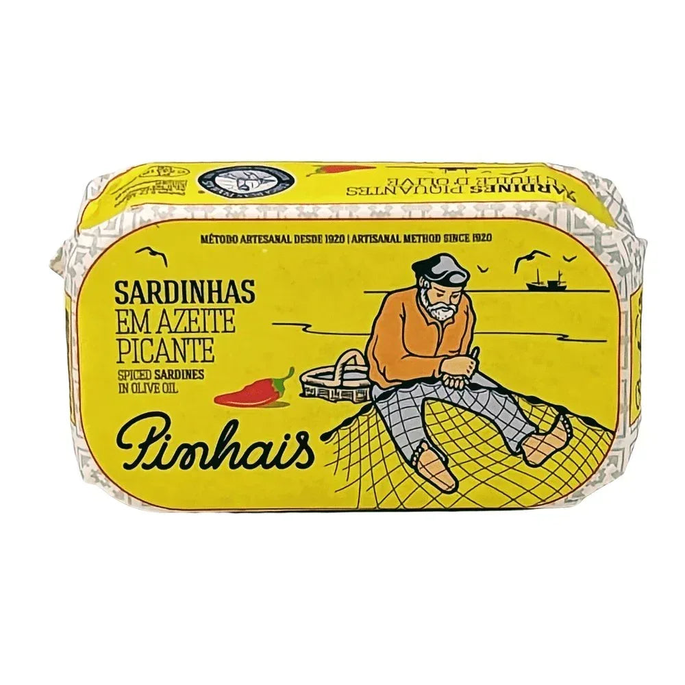 Sardinen in pikantem Olivenöl Pinhais
