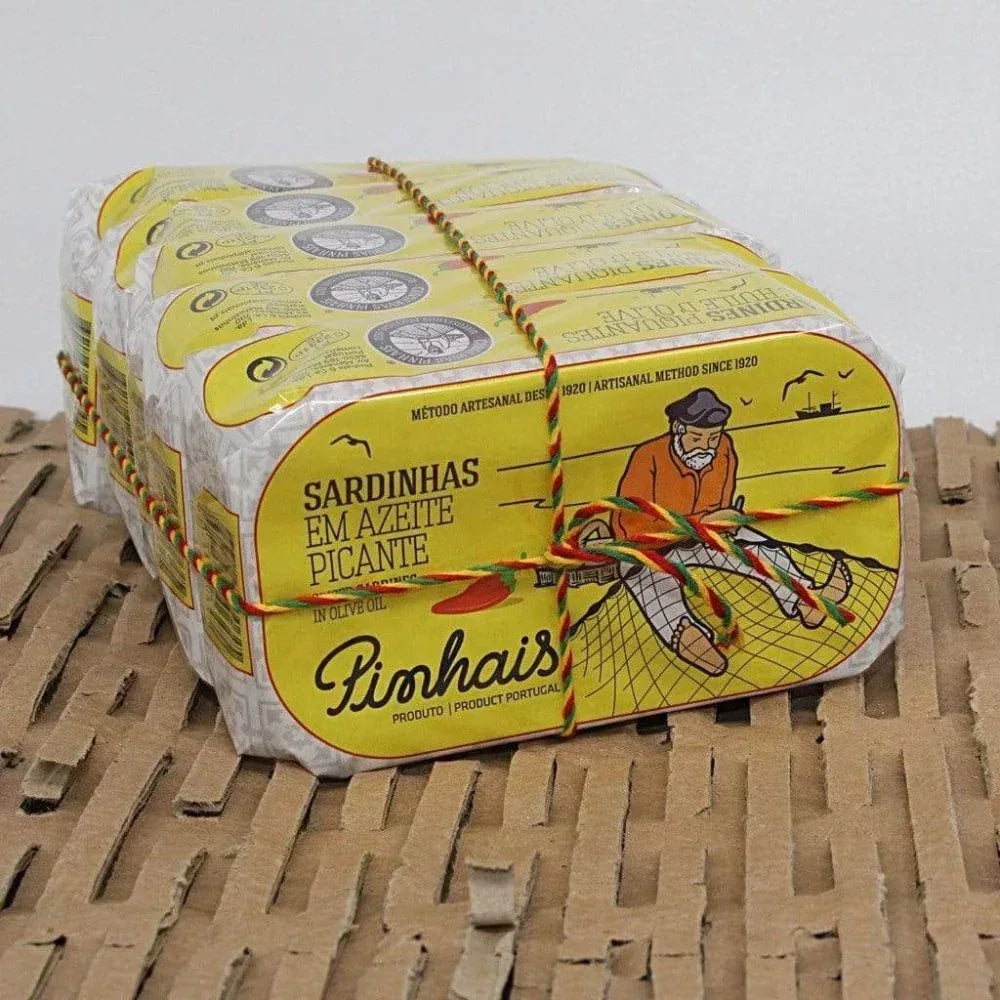 Sardinen in pikantem Olivenöl Pinhais