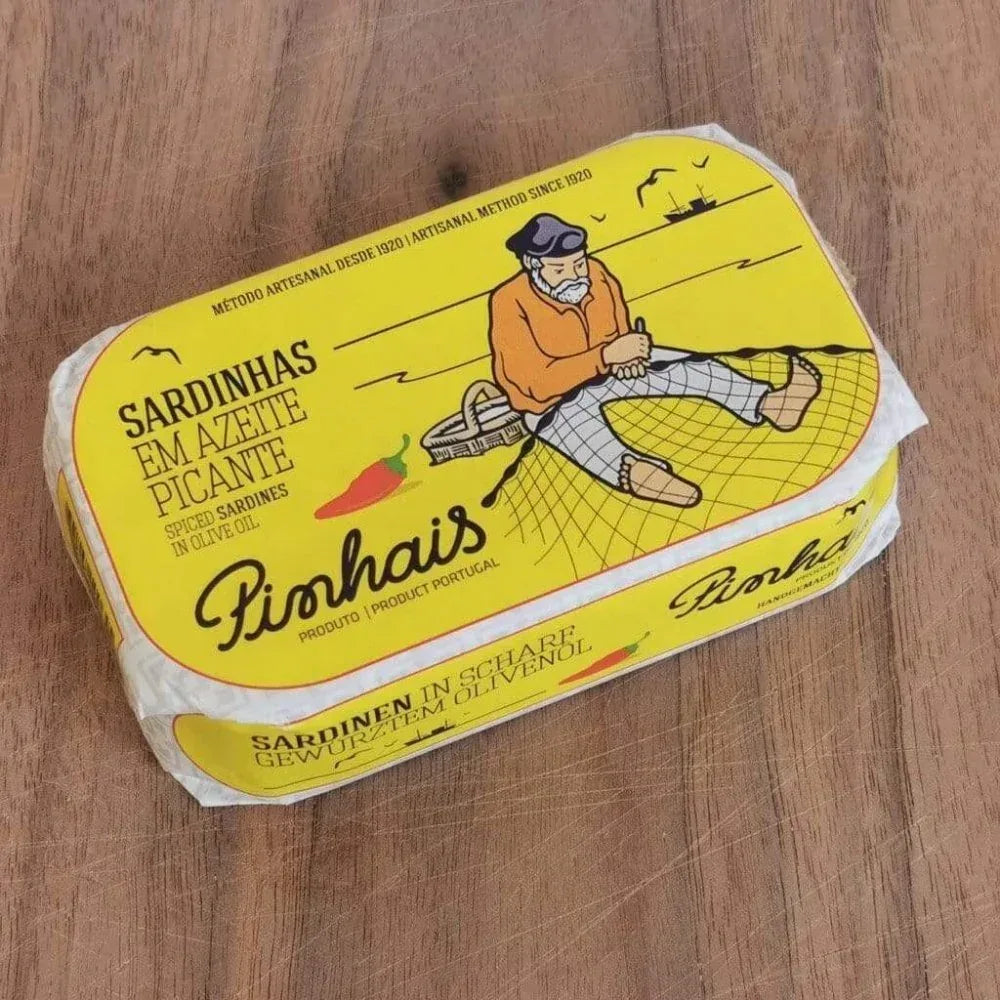 Sardinen in pikantem Olivenöl Pinhais