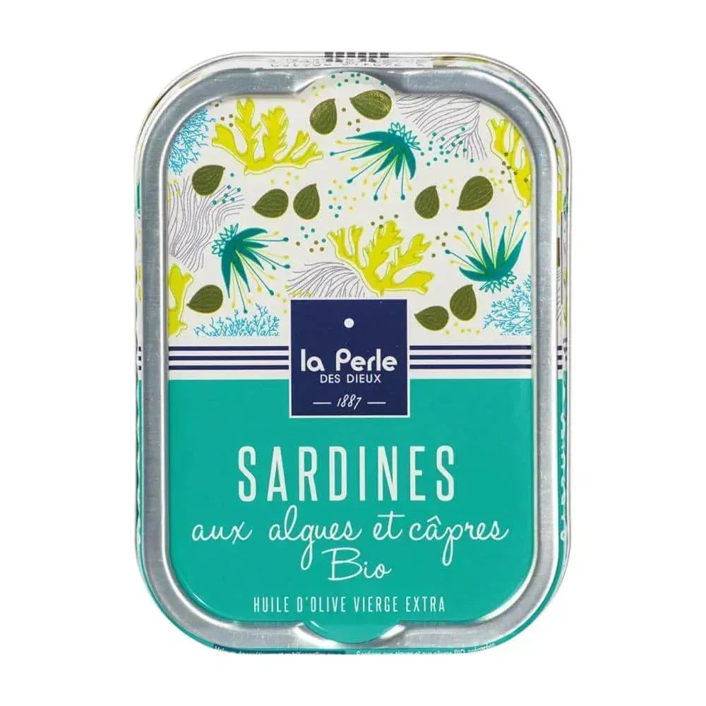 Sardinen mit Algen und Kapern Perle des Dieux