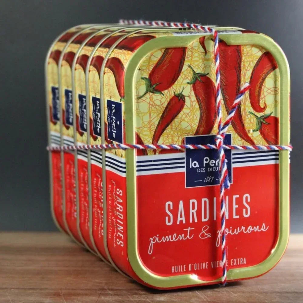 Sardinen mit Chili und Paprika Perle des Dieux
