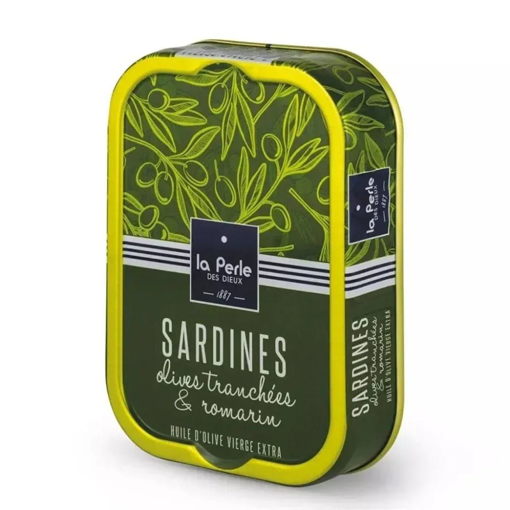 Sardinen mit Oliven und Rosmarin Perle des Dieux