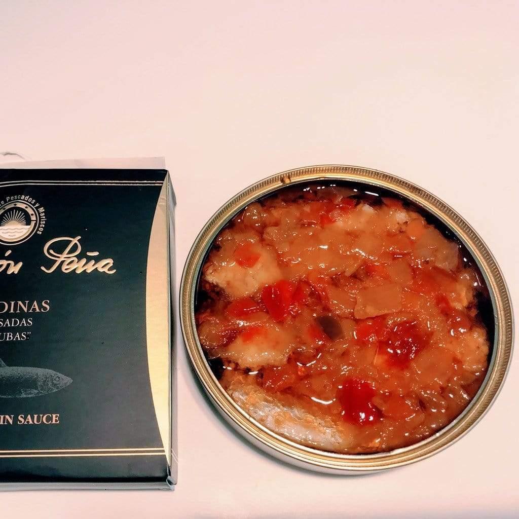 Sardinen Xoubas in Gemüsesauce Gold Label Ramón Peña