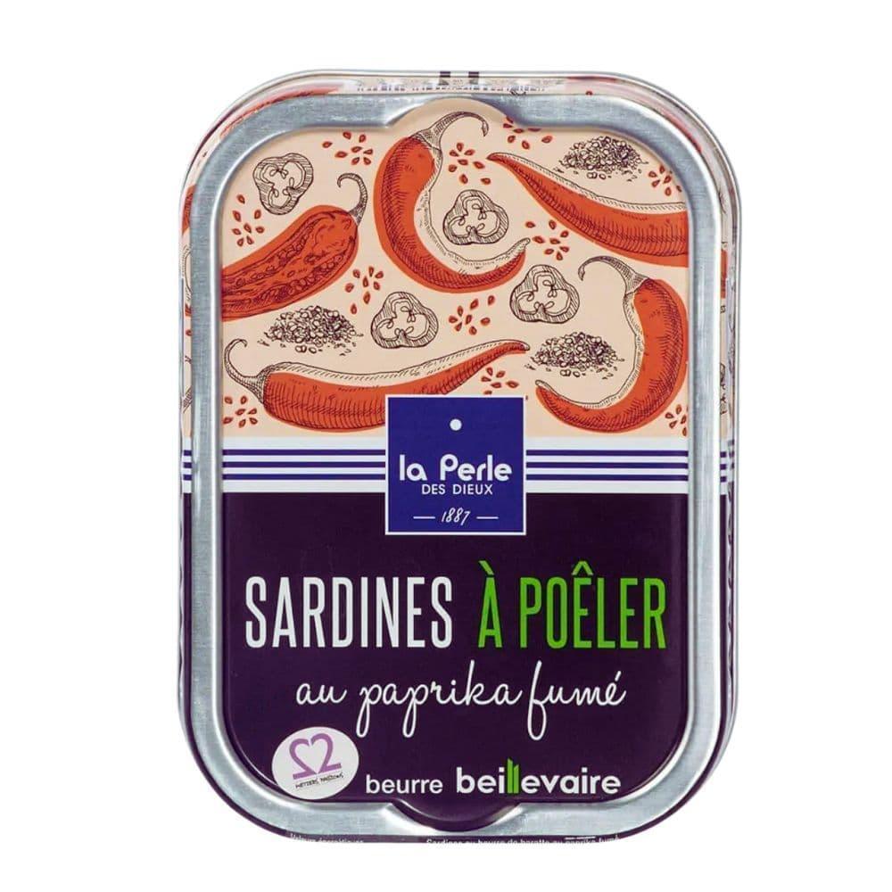 Kollektion 6 Sardinen zum Braten in Beillevaire Fassbutter Perle des Dieux