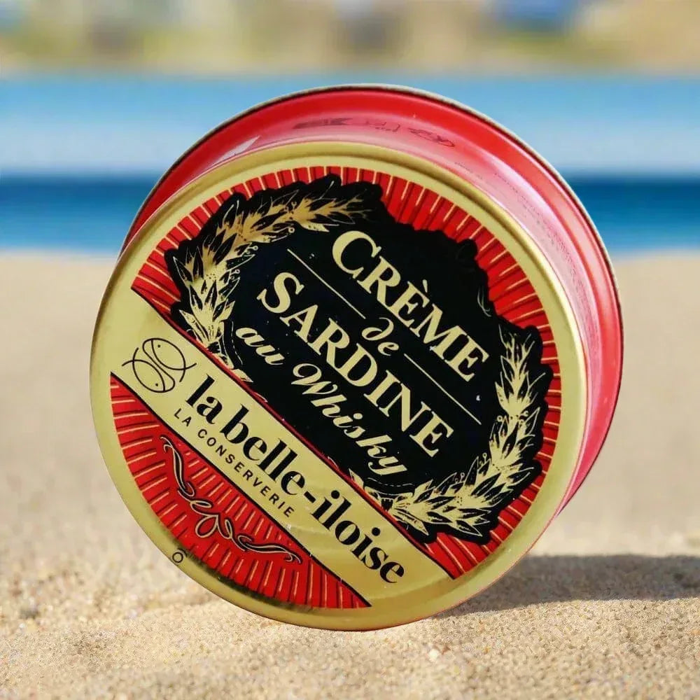 Sardinencreme mit Whisky Belle Iloise