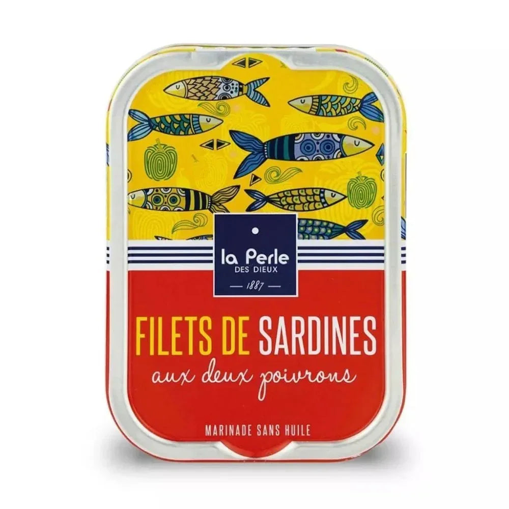 Sardinenfilets mit zweierlei Paprika Perle des Dieux