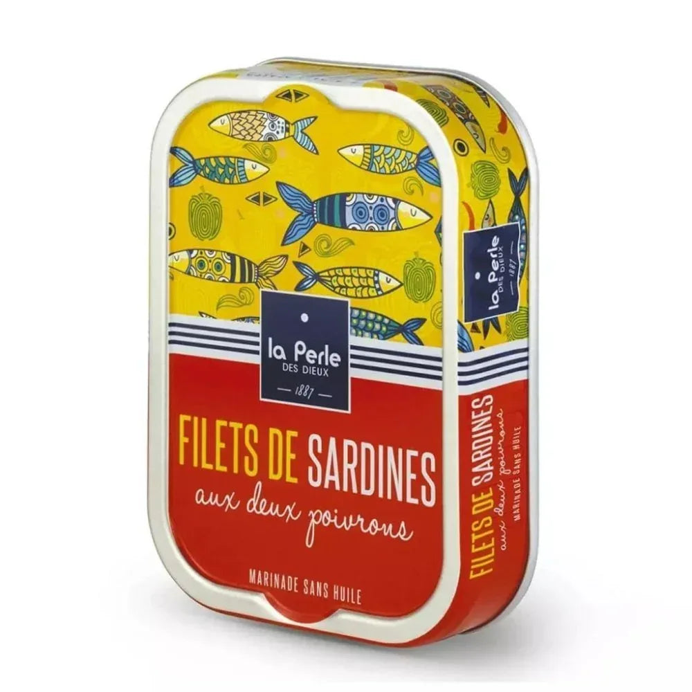 Sardinenfilets mit zweierlei Paprika Perle des Dieux