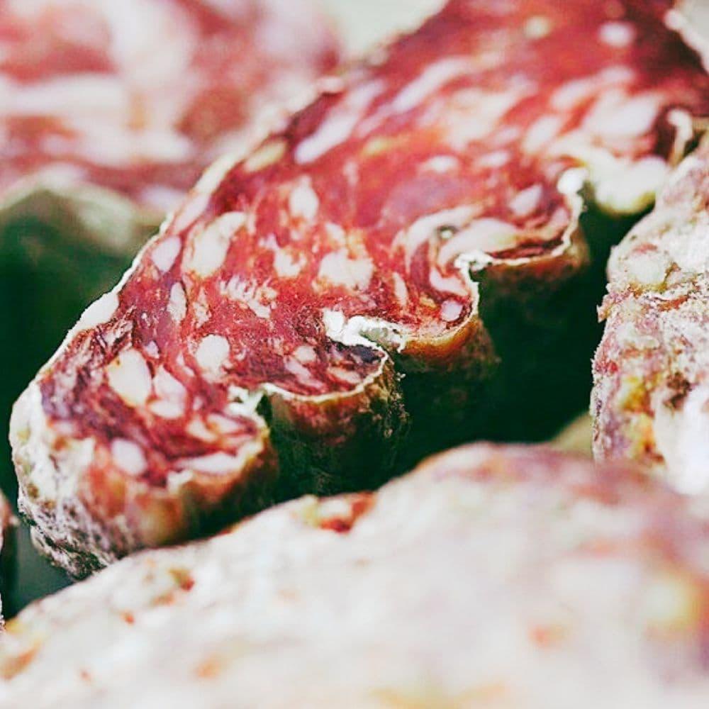 Saucisson Sec aus dem Baskenland mit Piment d'Espelette ca. 220g "La Boneta" Maison Mayte