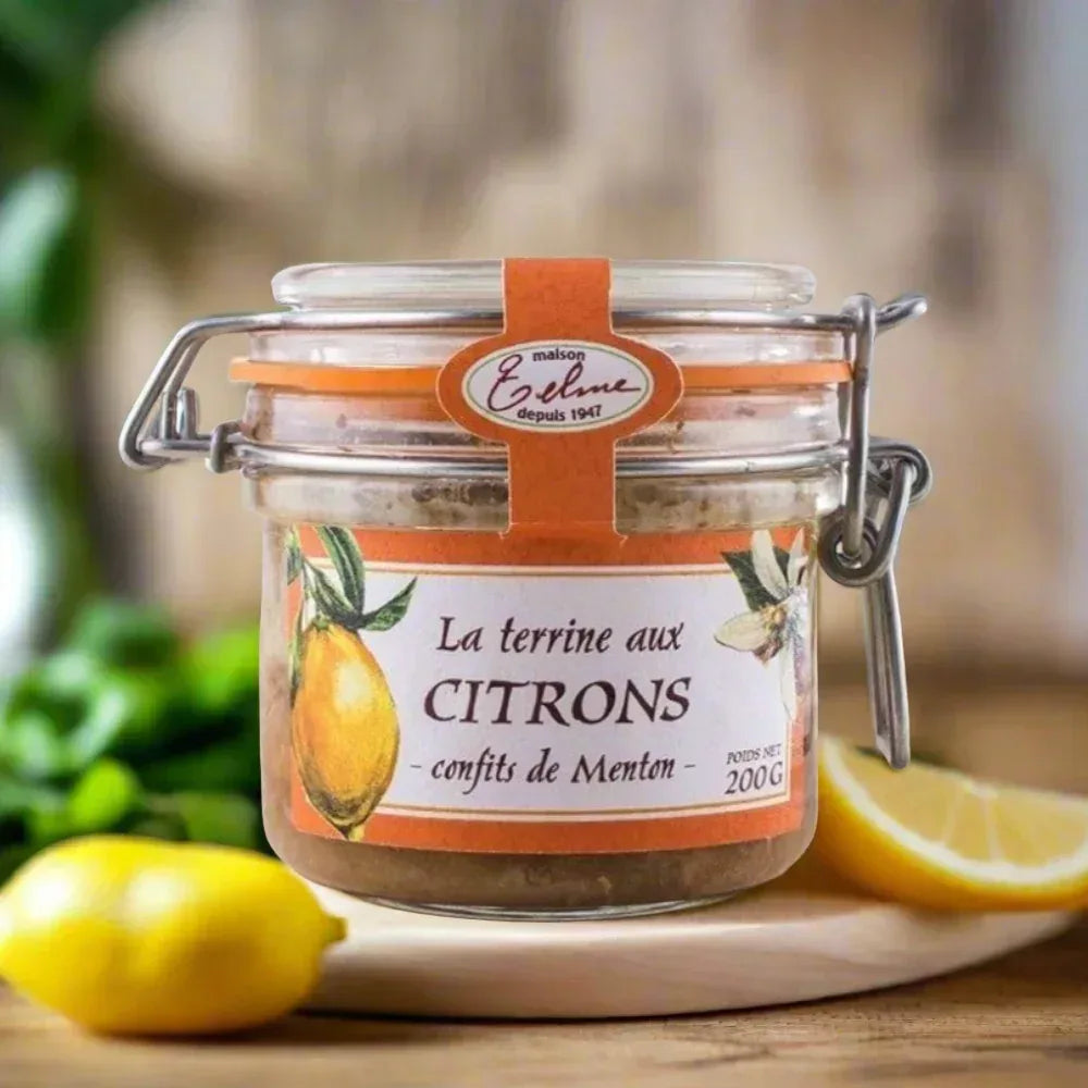 Schweineterrine mit Zitronen aus Menton 200g Maison Telme