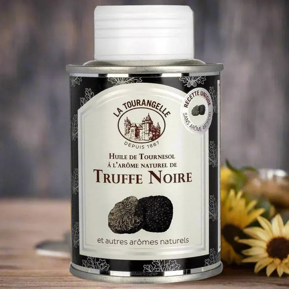 Sonnenblumenöl mit natürlichem Aroma von schwarzen Trüffeln 125ml La Tourangelle