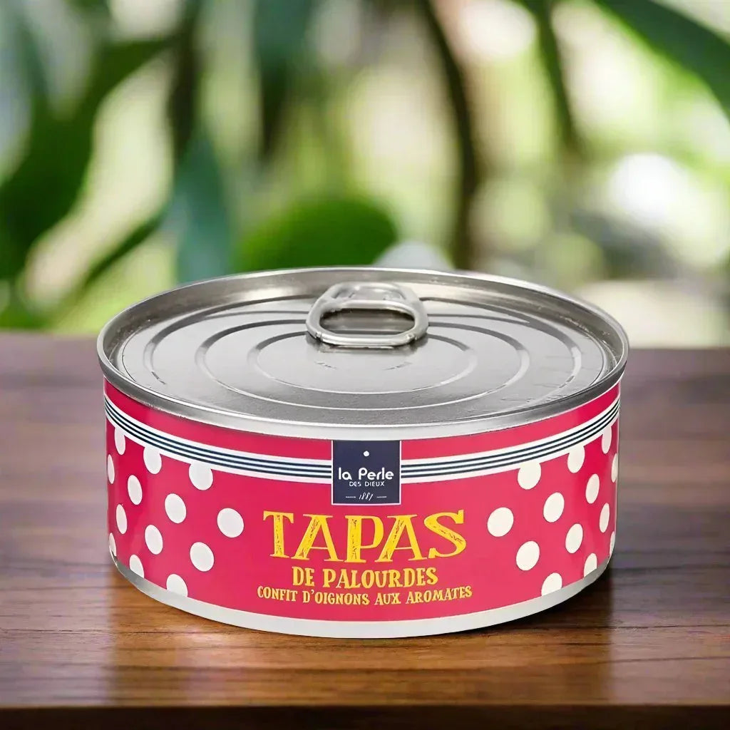 Tapas von Venusmuscheln mit Zwiebelconfit Perle des Dieux