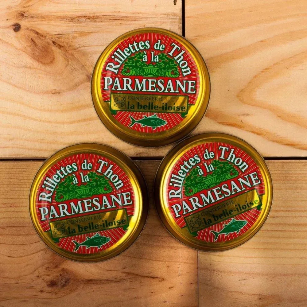 Thunfisch-Rillettes à la Parmesane Belle Iloise