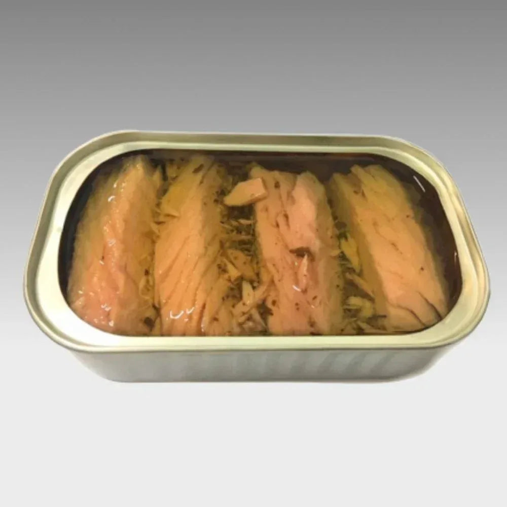 Thunfischfilets in Olivenöl mit Basilikum Santa Catarina