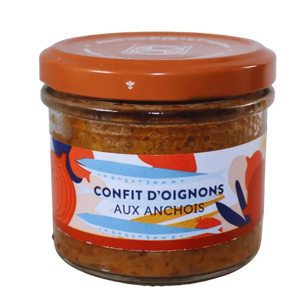 Zwiebelconfit mit Sardellen Belle Iloise